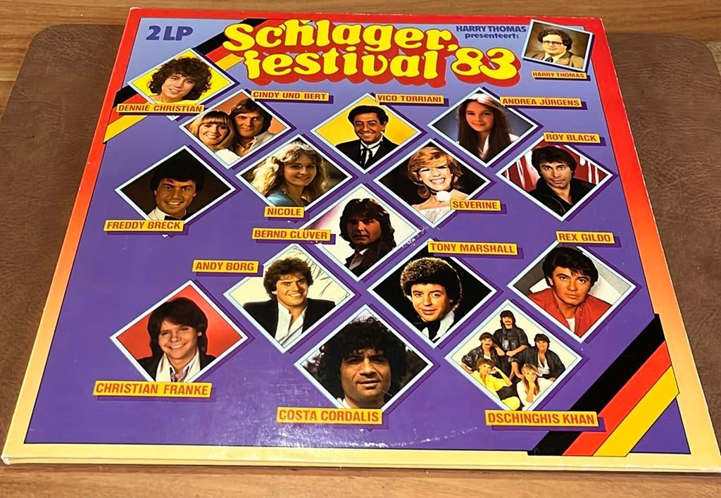 Schlager Festival ‘83 - 2LP vinyl, Enlèvement ou Envoi, Utilisé