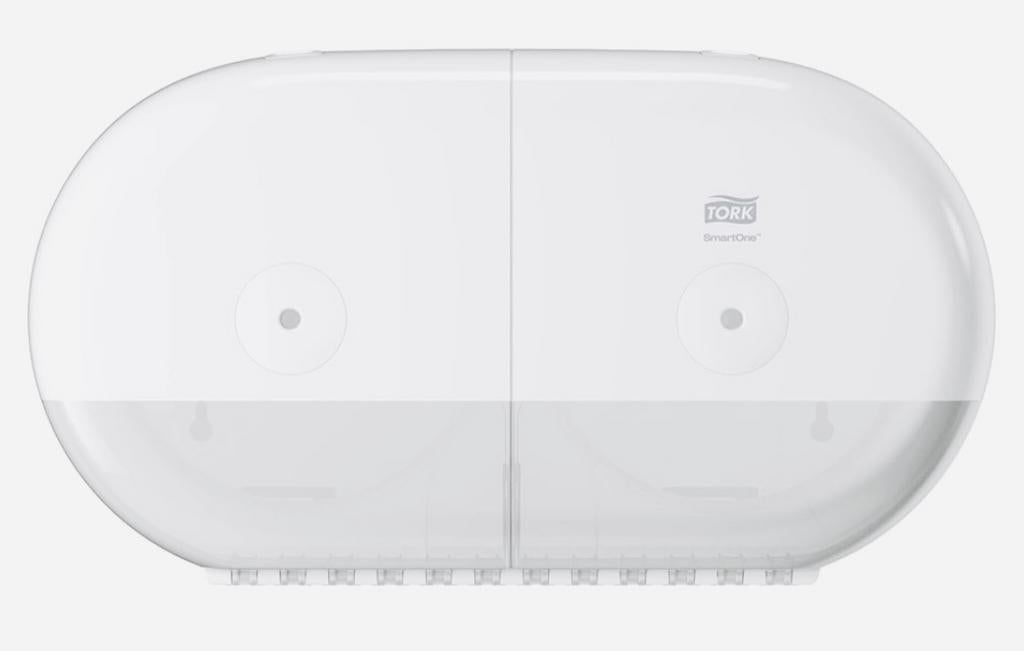 4X MINI TORK DUBBELE TOILETPAPIERDISPENSER, nieuw!, Huis en Inrichting, Ophalen of Verzenden, Nieuw