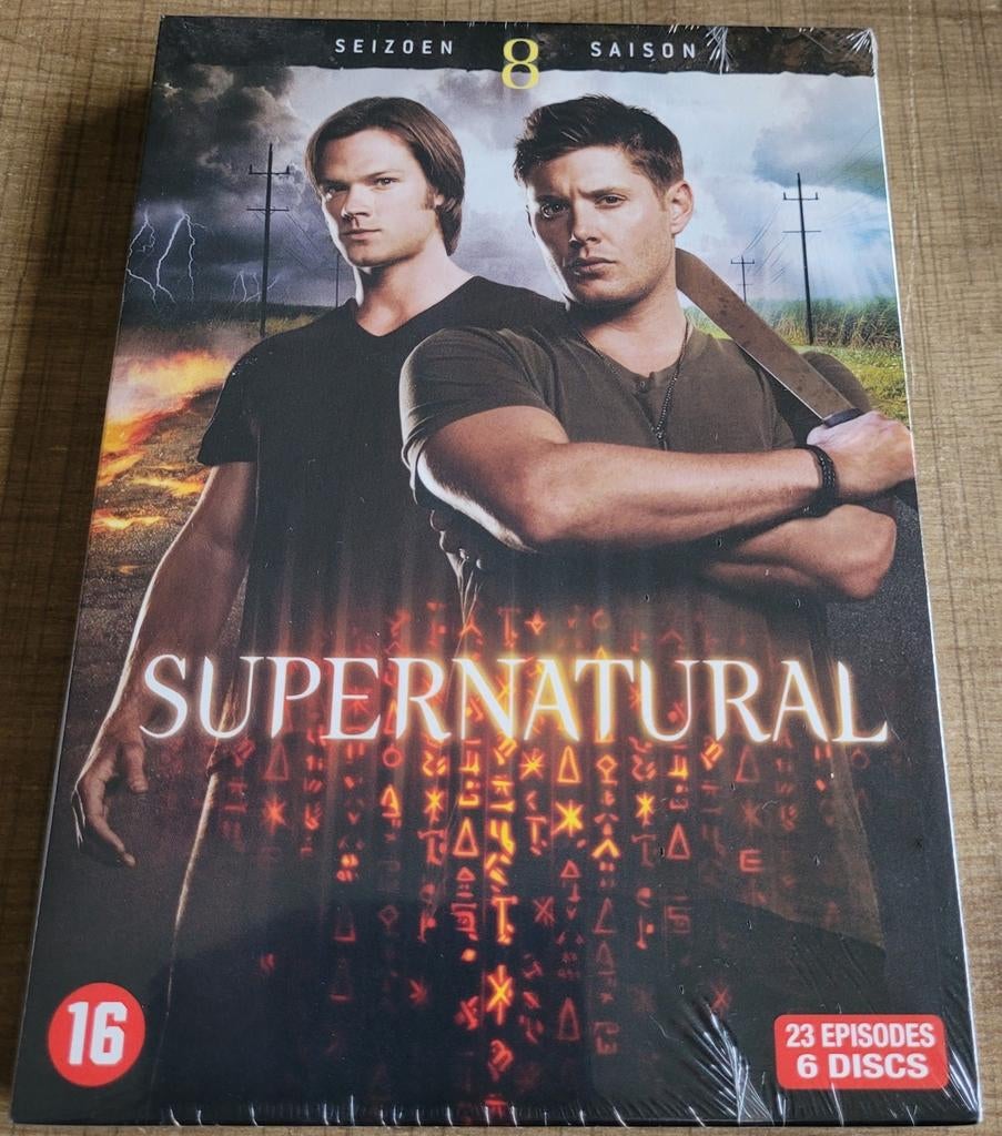 Supernatural seizoen 8 (nieuw!), Vanaf 16 jaar, Boxset, Science Fiction en Fantasy, Ophalen of Verzenden