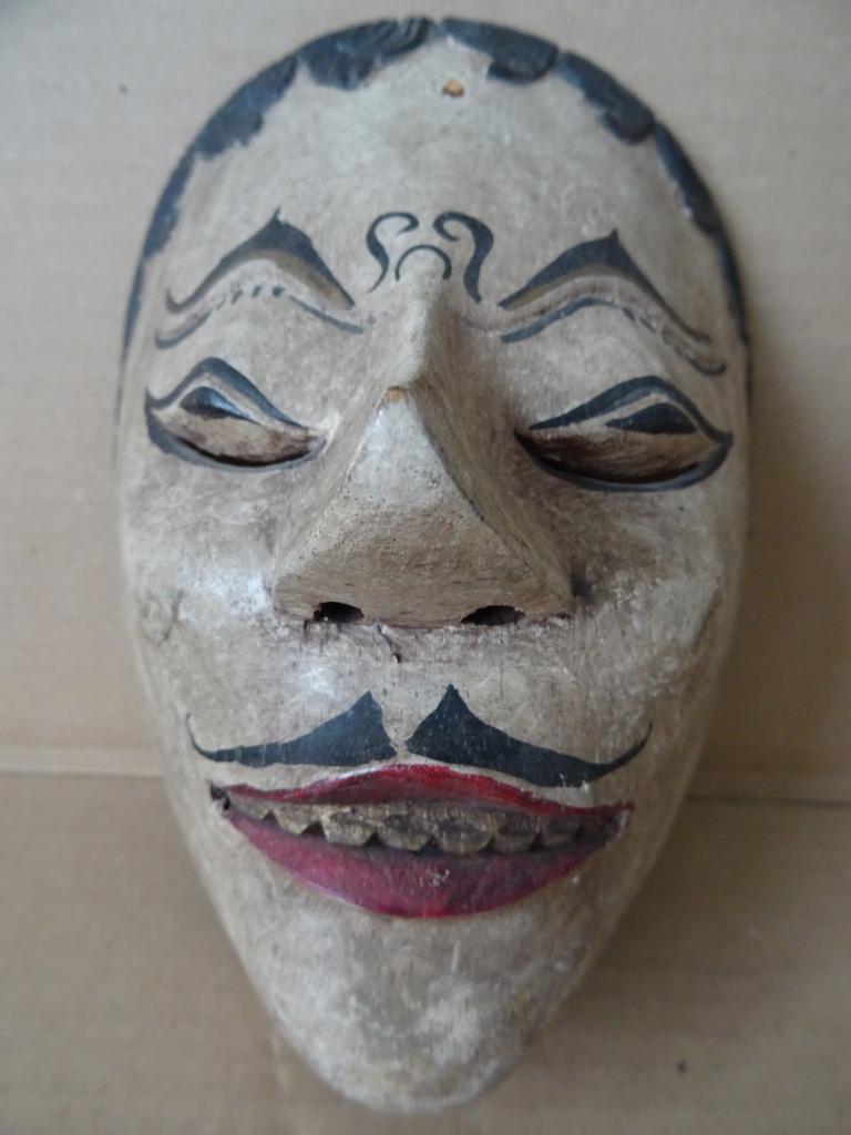 Masque Indonésie Masque indonésien Bali masque en bois 1970, Enlèvement ou Envoi