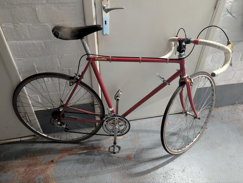 Oude koersfiets, Ophalen