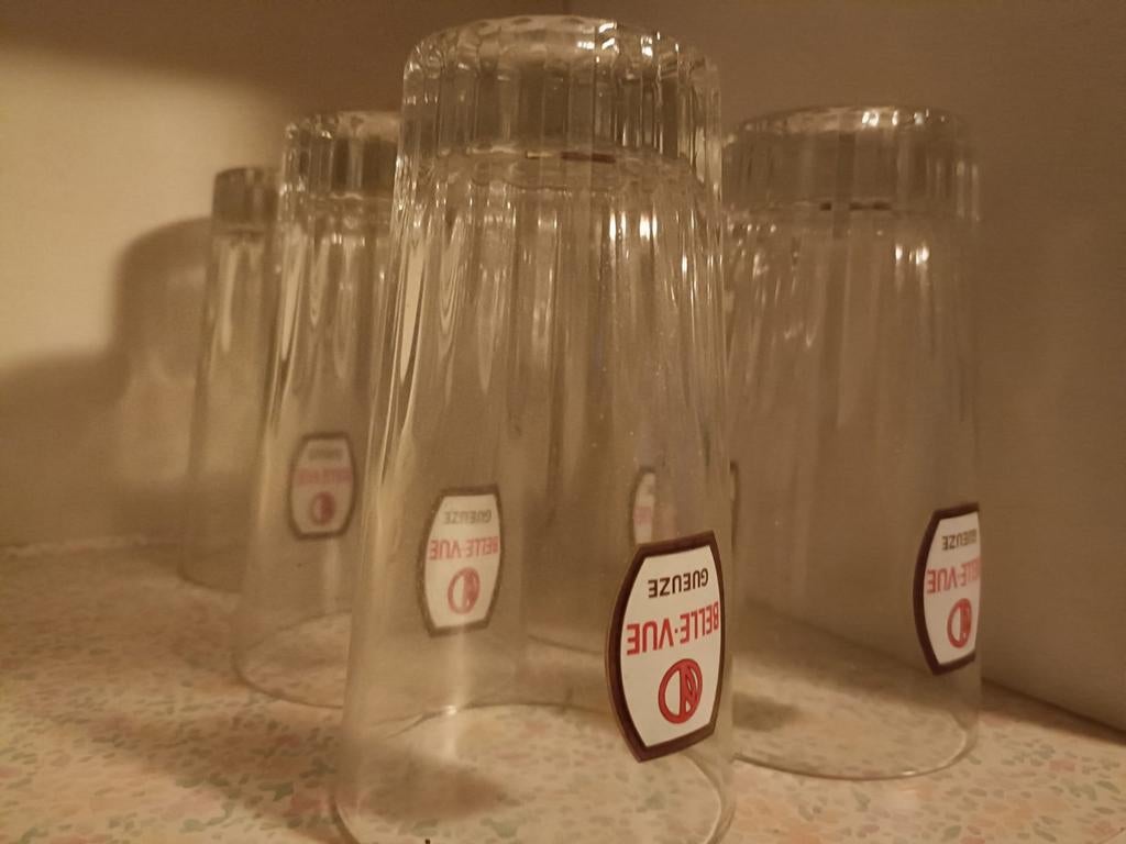 Bierglazen Geuze Belle Vue, Verzamelen, Ophalen