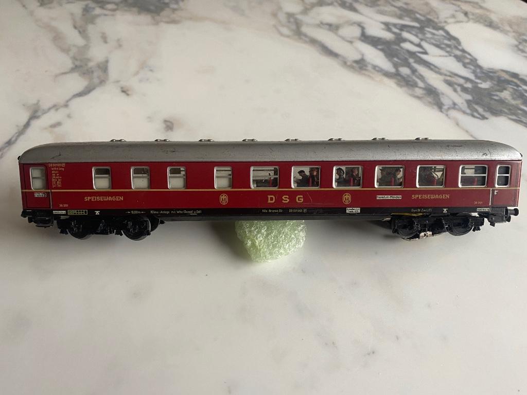 Märklin restauratiewagen, Gebruikt, Wagon, Ophalen of Verzenden, Analoog