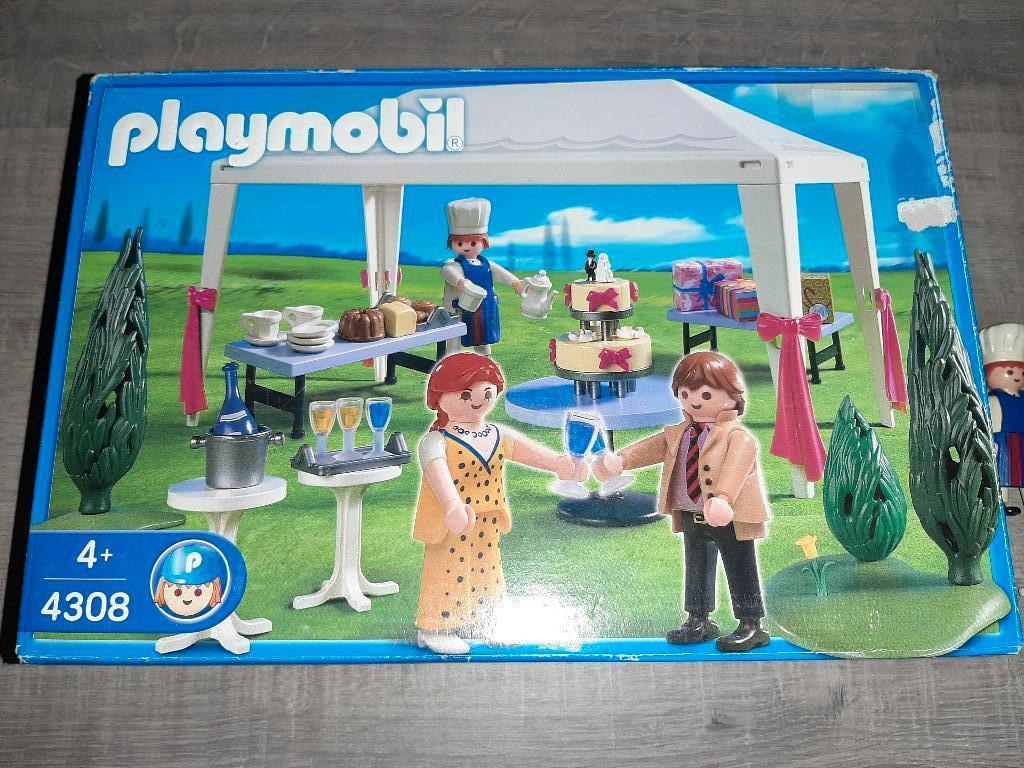 Playmobil Tente de Fête avec Invités 4308, Enlèvement ou Envoi, Comme neuf