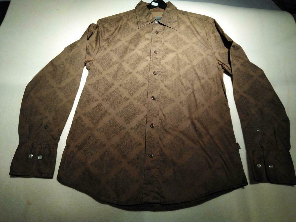 Hemd met lange mouwen, Mexx, maat S, Kleding | Heren, Overhemden, Mexx, Bruin, Halswijdte 38 (S) of kleiner, Ophalen of Verzenden