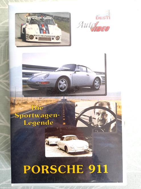 Porsche 911 The Sports Car Legend, cassette vidéo VHS, Envoi, Neuf, Porsche