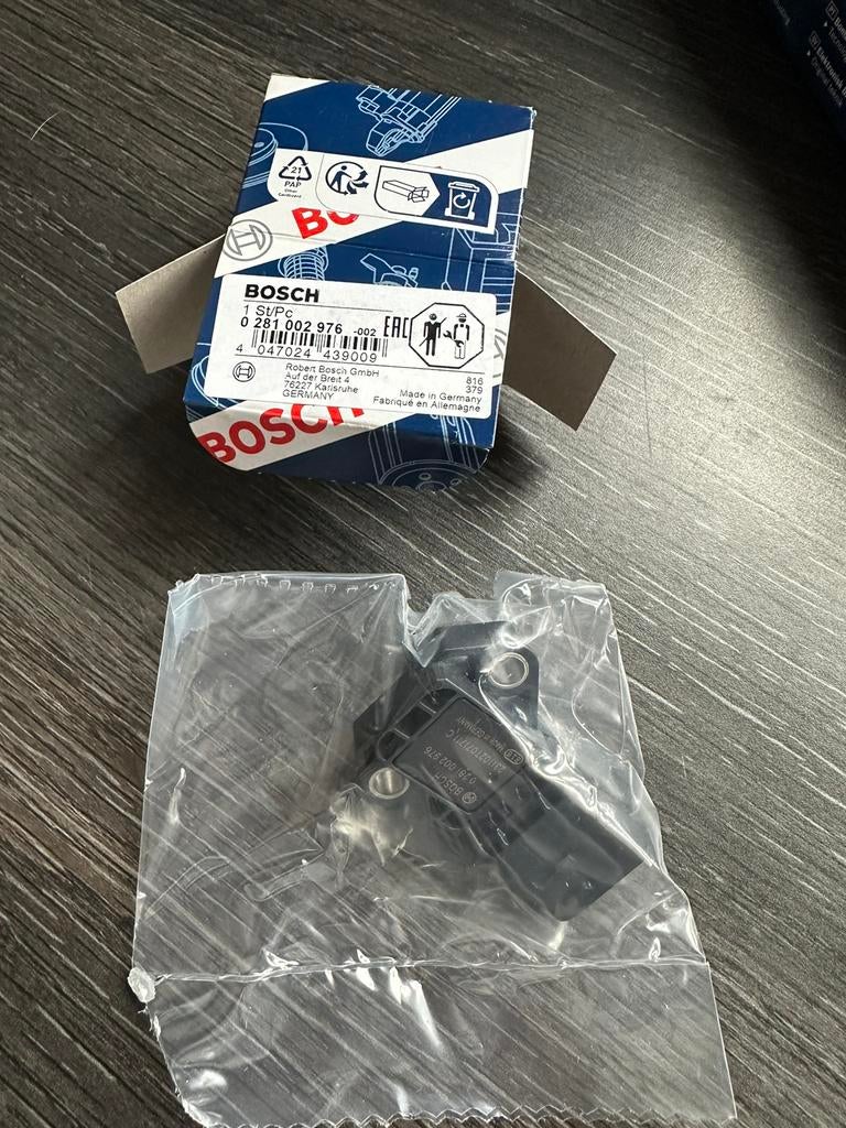 Capteur de pression de suralimentation audi, Enlèvement, Audi