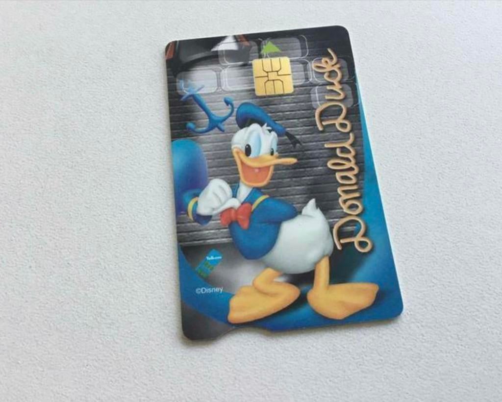 Disney telefoonkaart Donald Duck, Verzamelen, Telefoonkaarten, Ophalen of Verzenden