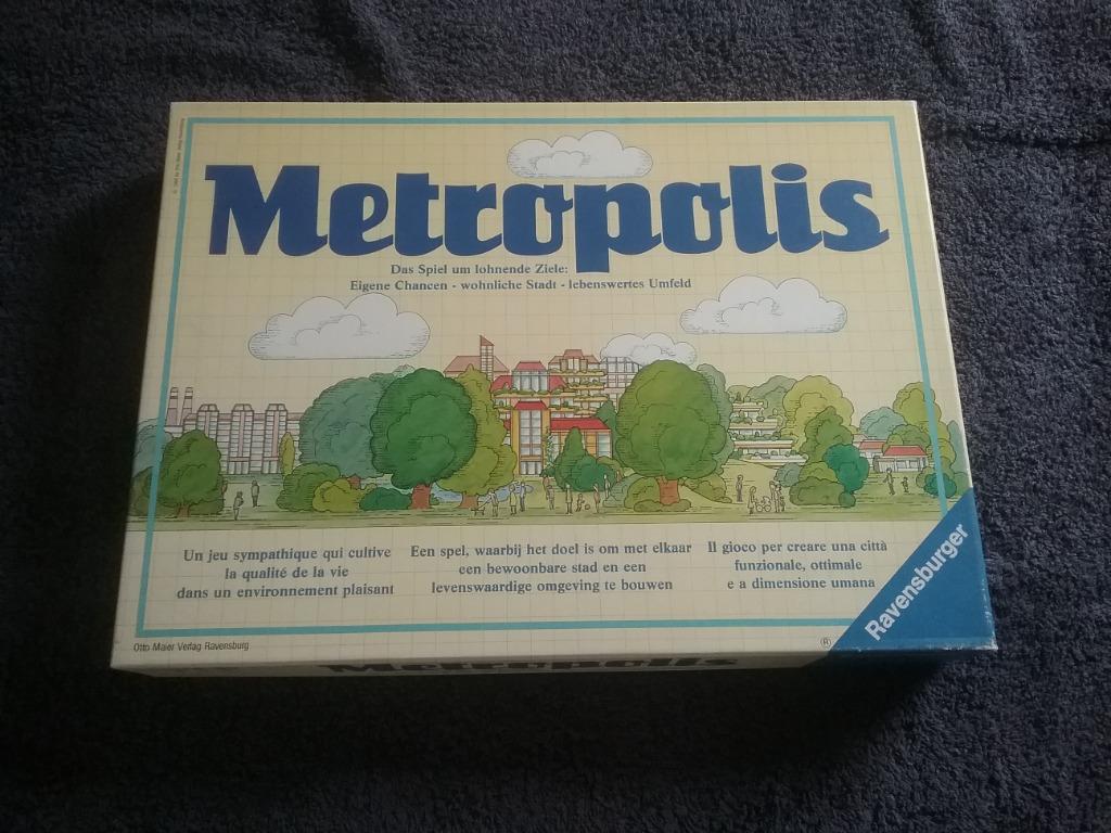 Metropolis Stad, Planning en Bouwspel, Een of twee spelers, Ophalen of Verzenden, Zo goed als nieuw, RAVENSBURGER