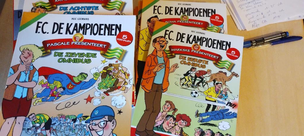 FC De Kampioenen Omnibus, Meerdere stripboeken, Ophalen, Nieuw, Hec Leemans