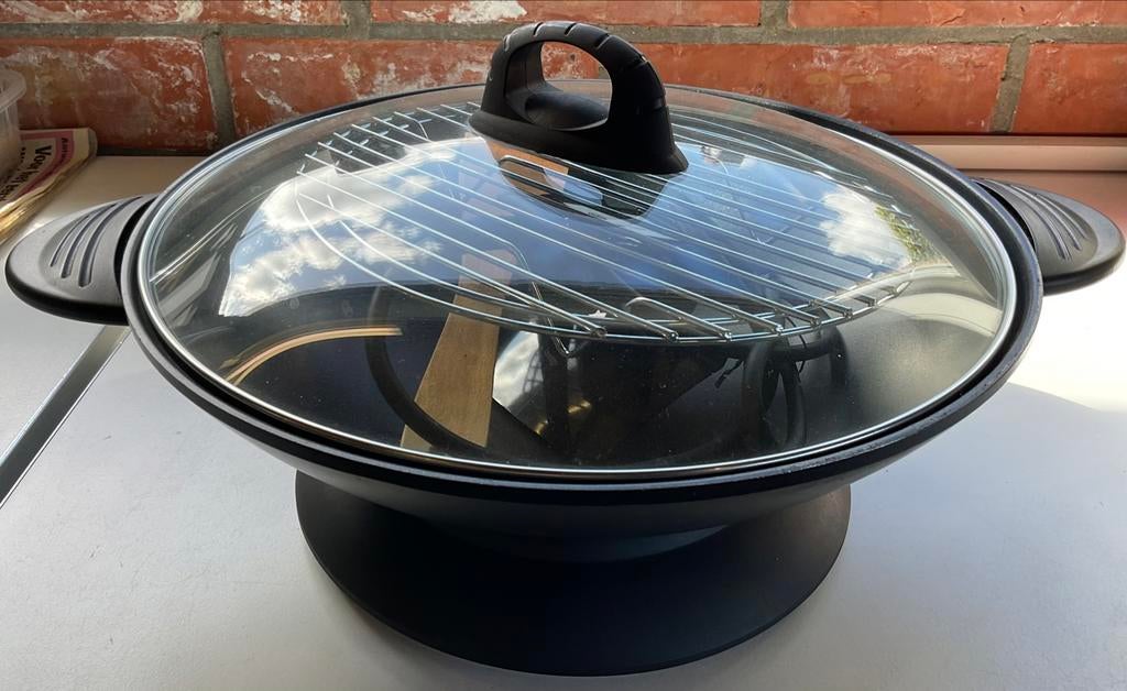 Electrische wok. In zeer goede staat., Enlèvement ou Envoi, Comme neuf