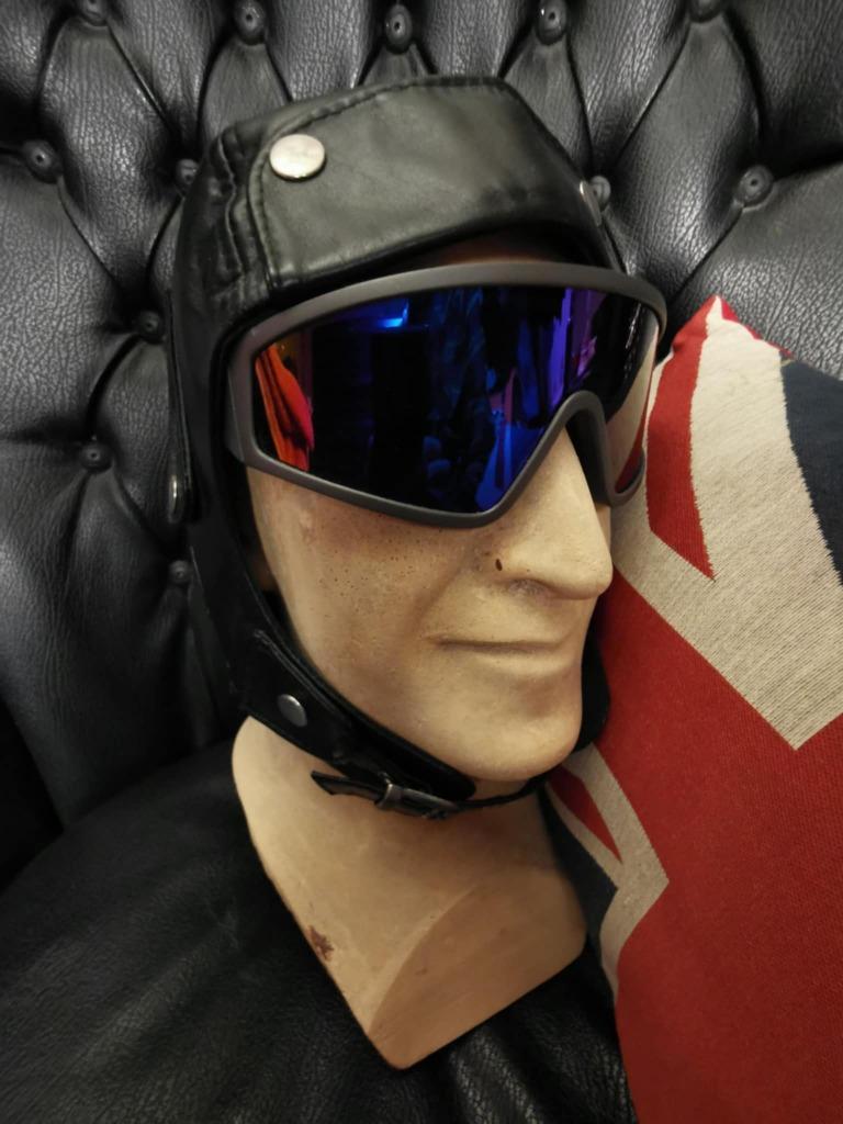 Leren Piloten muts Oldtimer Roadster KITCar Motorcycles, Verzenden, Nieuw, Overige maten, Muts