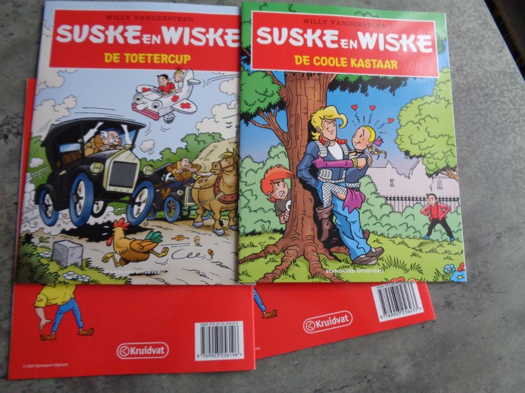 DEUXIÈME TASSE À FROMAGE COMPLET SUSKE EN WISKE ET EN CORNE, Envoi, Bob et Bobette, Neuf