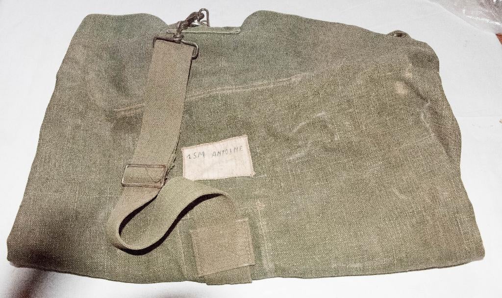 Kaki kitbag voor het Belgische leger, Verzamelen, Ophalen of Verzenden, Landmacht