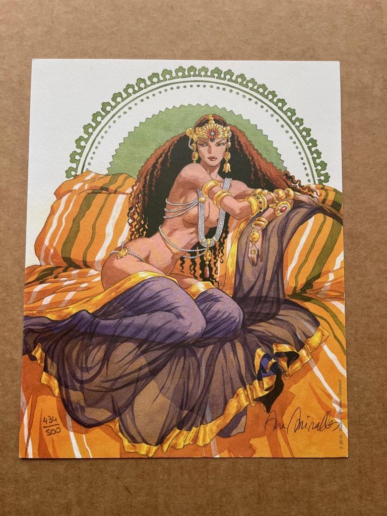 Ex-libris Djinn - De bank - 2010 - Mirallès - Dargaud, Verzenden