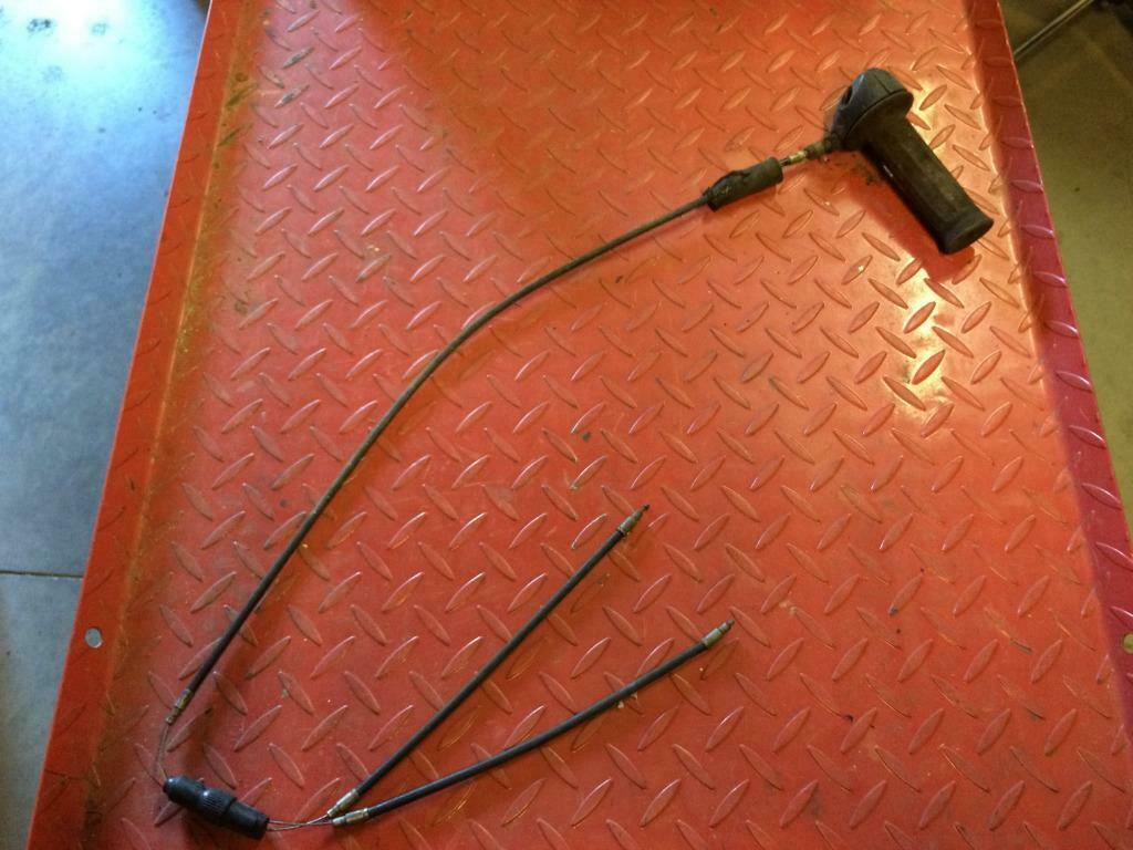 snelgas dubbele kabel, Motoren, Ophalen of Verzenden, Gebruikt