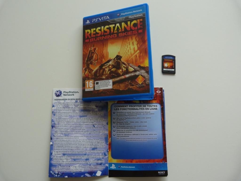 Resistance : Burning Skies [PS Vita], Shooter, 1 speler, Ophalen of Verzenden, Zo goed als nieuw