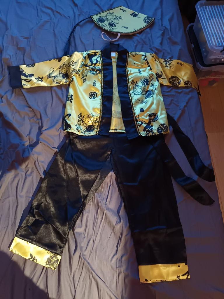 Pakket verkleedkledij thema China, Enlèvement ou Envoi, Neuf, Garçon ou Fille