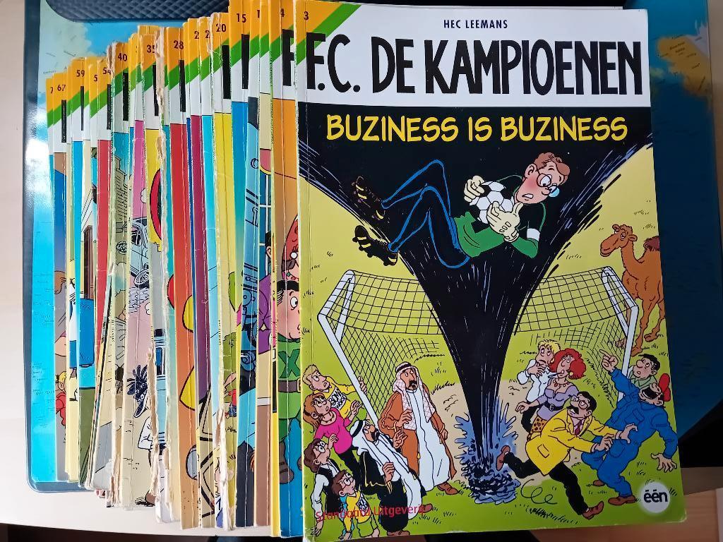 Strips FC De Kampioenen, Boeken, Ophalen, Hec Leemans, Zo goed als nieuw, Meerdere stripboeken