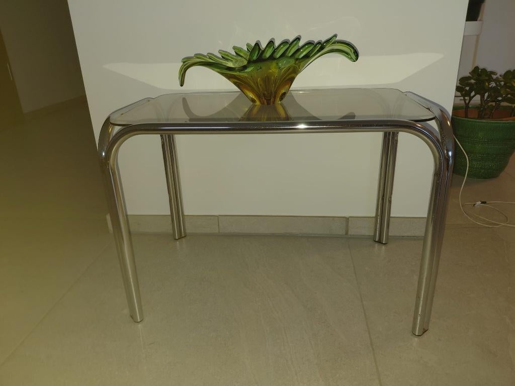 Vintage bijzet- plantentafel mid century italiaans design, Ophalen of Verzenden, Huis en Inrichting
