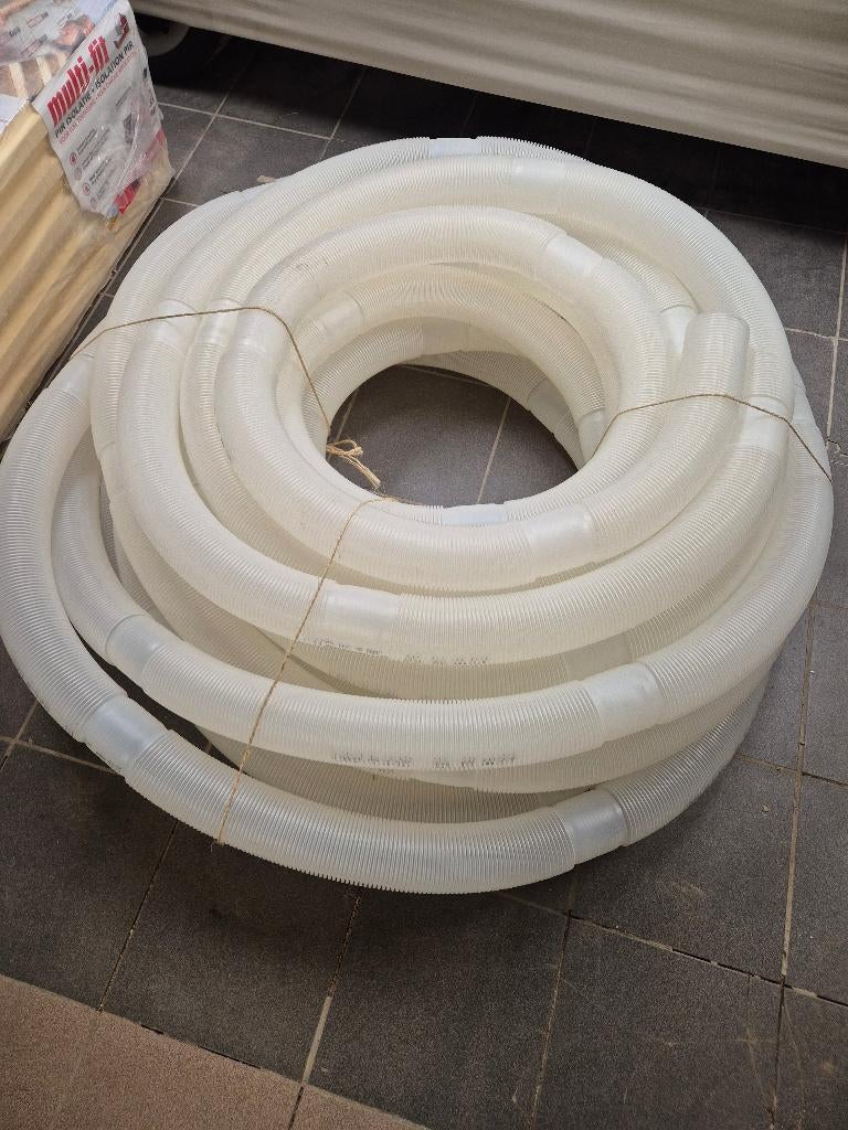 Flexibele 80mm PP T120 rookgasafvoer/schoorsteen 37 m, Ophalen, Nieuw