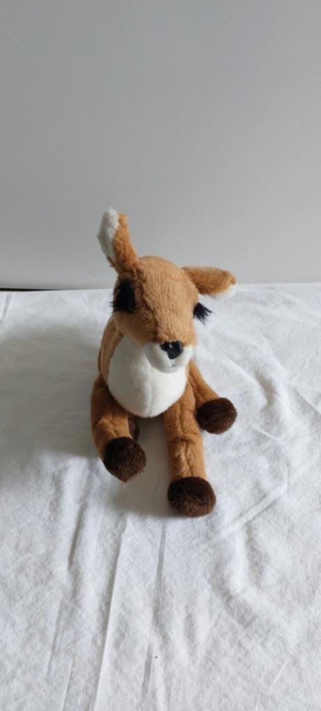 pluche knuffel hertje, Ophalen of Verzenden, Zo goed als nieuw, Overige typen