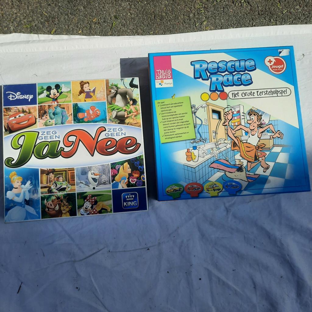Gezelschapsspellenset, Hobby en Vrije tijd, Ophalen of Verzenden, Zo goed als nieuw