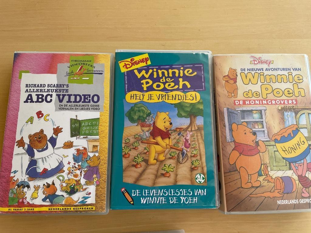 Video films voor peuters ( Winnie de Poeh,…), Cd's en Dvd's, VHS | Film, Ophalen of Verzenden, Gebruikt, Nederlandstalig