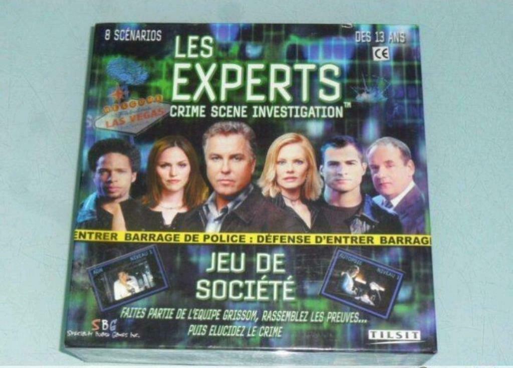 Jeu de société Les Experts crime scène investigation, Hobby en Vrije tijd, Gezelschapsspellen | Bordspellen, Een of twee spelers