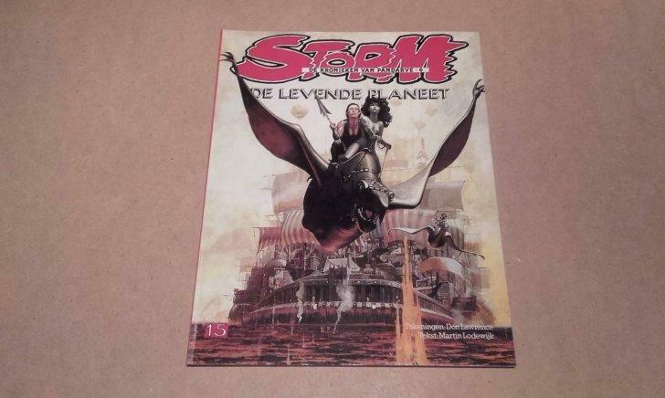 Storm.15.Delevende planeet., Eén stripboek, Ophalen of Verzenden, Gelezen