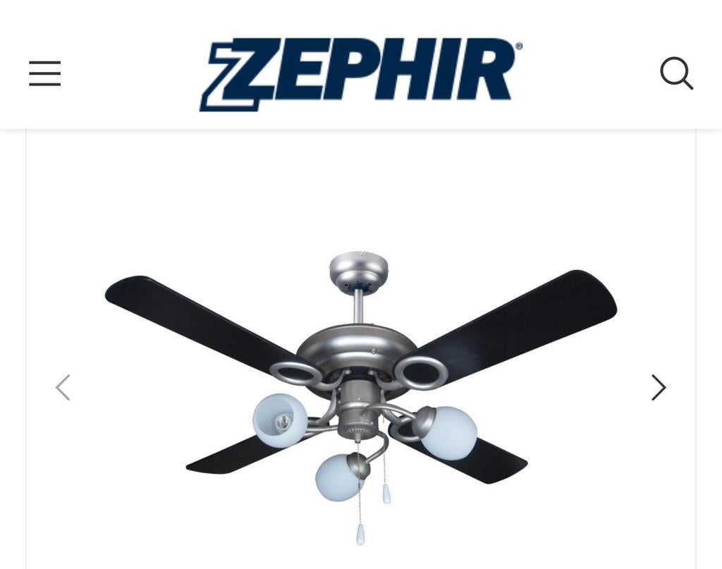 Plafond Ventilator nog nieuw in de doos - 2 stuks, Enlèvement, Ventilateur de plafond
