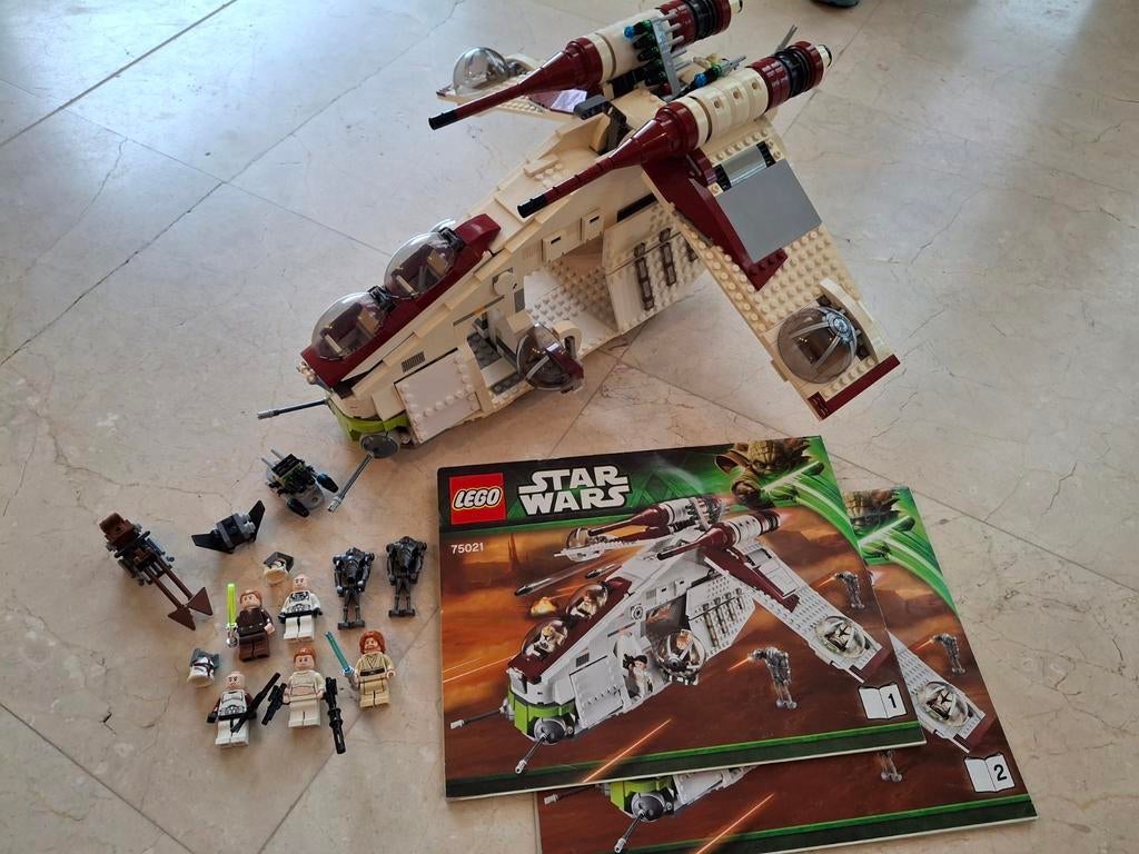 Lego Star Wars 75021 Republic Gunship, Ophalen of Verzenden, Lego