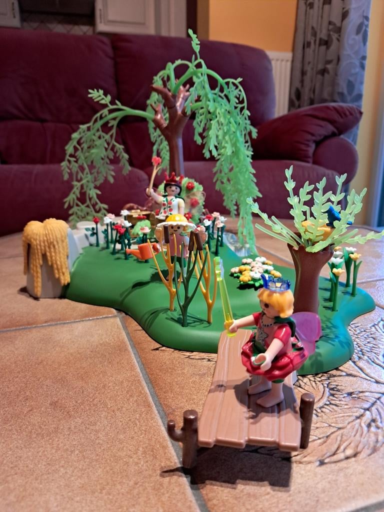 Playmobil Feeënset 4199 Sprookjeswereld sprookjestuin, Ophalen of Verzenden, Zo goed als nieuw, Complete set