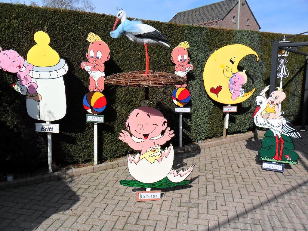 Geboorteborden, Geboortebord huur goedkoopst naar keuze., Enfants & Bébés, Cadeaux d'accouchement & Assiettes de naissance, Neuf