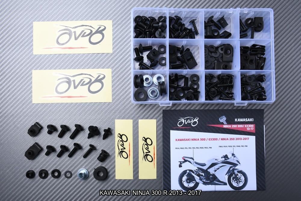 Kuip bouten set voor KAWASAKI NINJA 300 R / Z300 2013 - 2017, Motoren, Ophalen of Verzenden, Nieuw