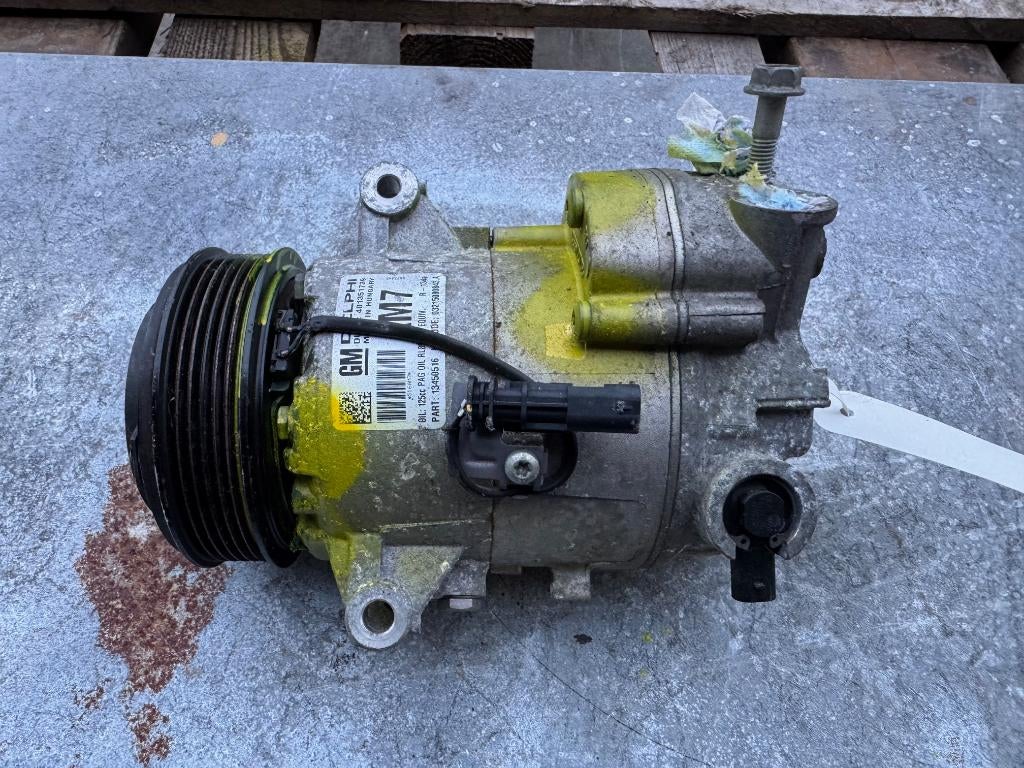 Opel Astra J 1.6 CDTi airconditioningcompressor, Ophalen, Gebruikt, Opel