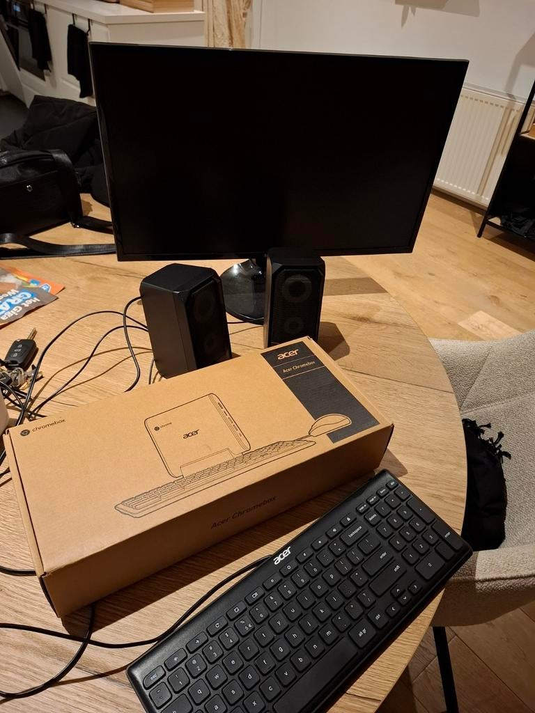 Complete Acer Chromebox set incl. scherm, Enlèvement, HD, LED