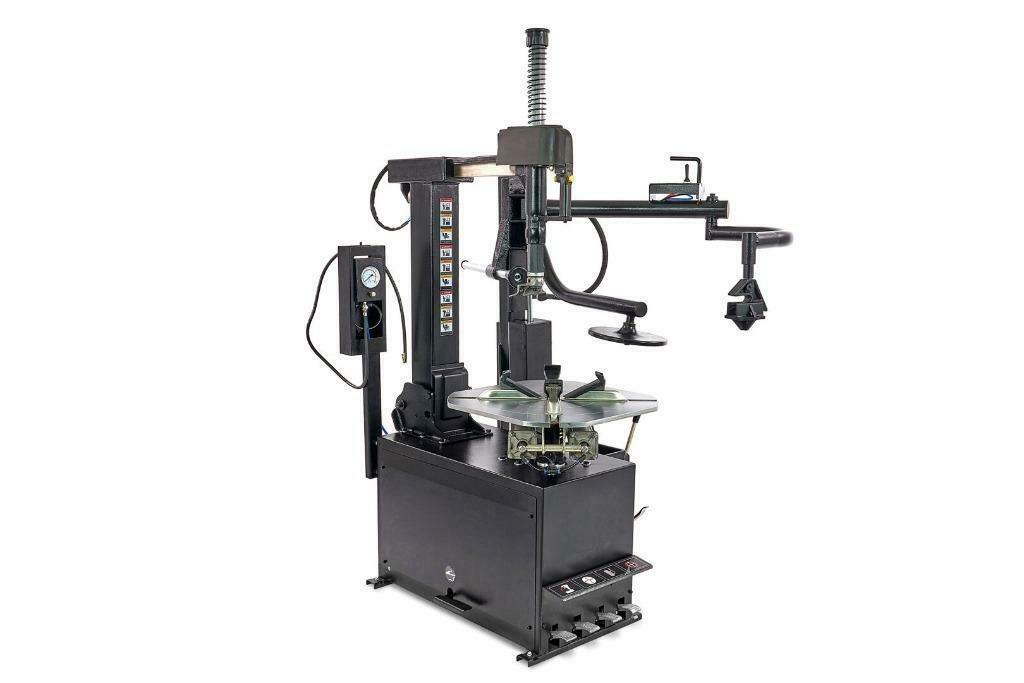 Machine à pneus bras inclinable et troisième bras de 10 à 24, Enlèvement ou Envoi