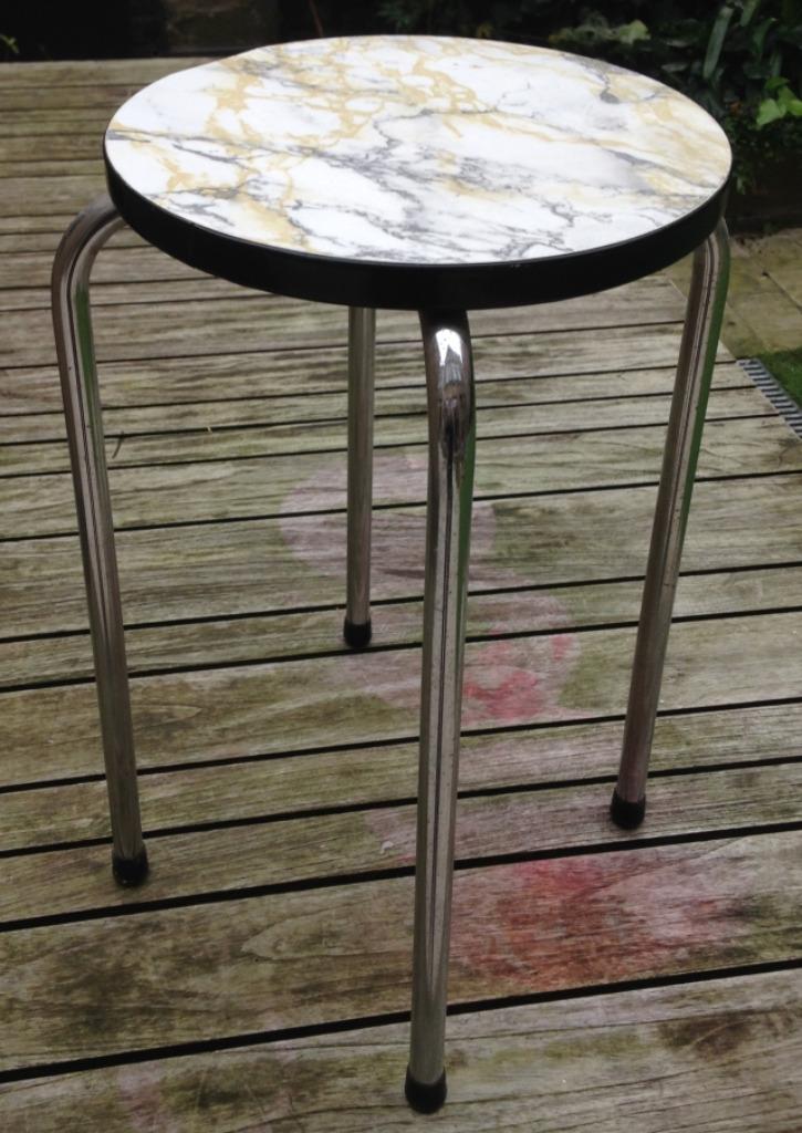 TABOURET, Ophalen of Verzenden, Gebruikt, Overige materialen
