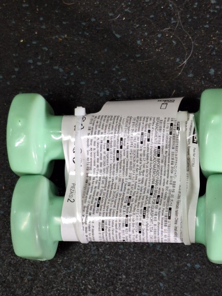 Gewichtjes van 1kg, Sport en Fitness, Ophalen, Zo goed als nieuw