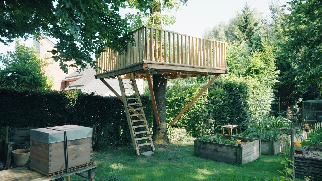 Cabanes et terrasses dans les arbres, Jardin & Terrasse, Envoi, Neuf