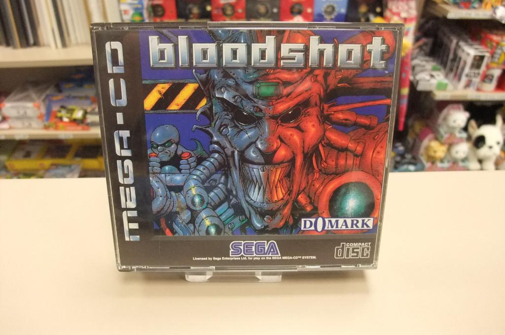 Bloodshot (cib) mega cd, Consoles de jeu & Jeux vidéo, Shooter, Enlèvement ou Envoi, Autres modèles, 1 joueur