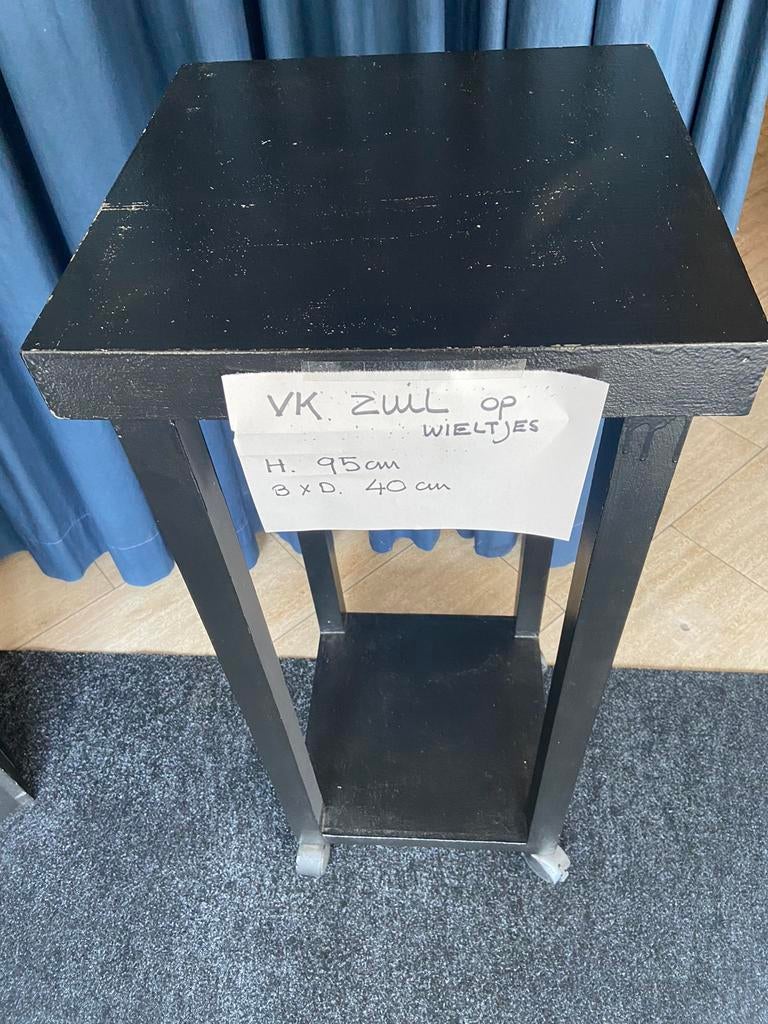 Mobiele plantenzuil, Ophalen, Gebruikt