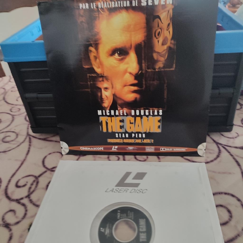 THE GAME - Laser Disc VF (David Fincher), Ophalen of Verzenden, Gebruikt, Film, Overige typen