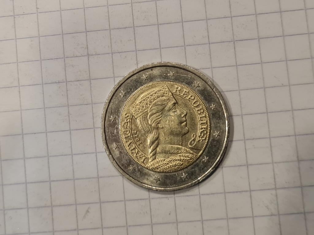 2€ république Latvijas 2014 Lettonie, Enlèvement ou Envoi