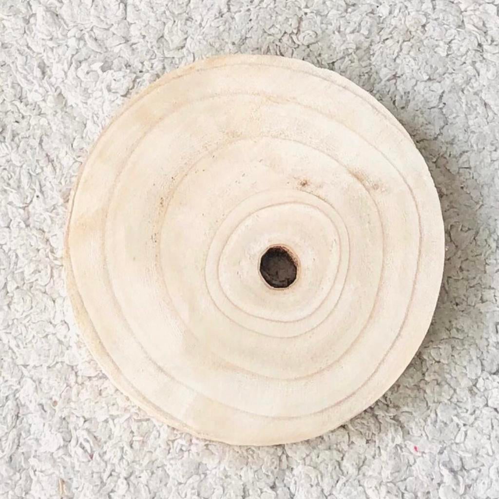 Plateau rond bois rondin Deco table mariage baptême design, Neuf, Rond, Bois