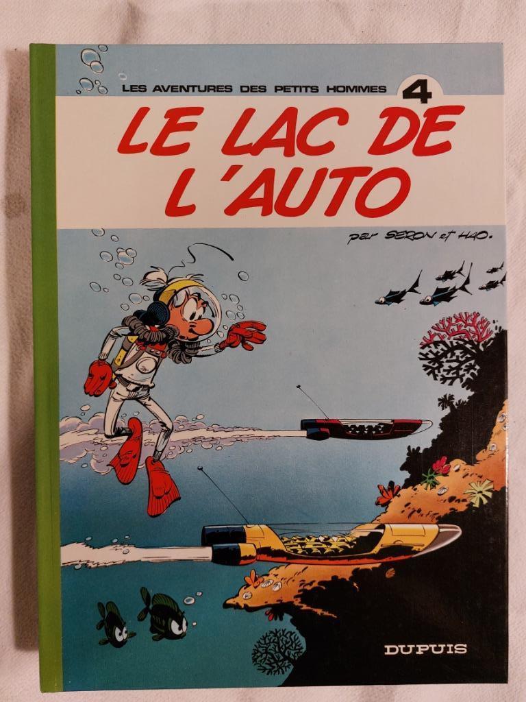 Petits Hommes T.4 Le lac de l'auto - Réédition (1980) - Proc, Une BD, Enlèvement ou Envoi, Utilisé