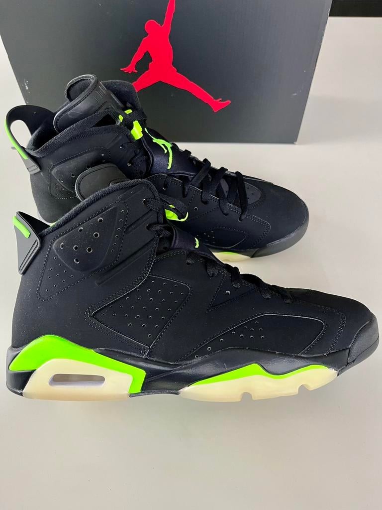 Jordan Retro 6 Electric Green, Kleding | Heren, Schoenen, Nieuw, Ophalen of Verzenden, Jordan (Nike), Sportschoenen