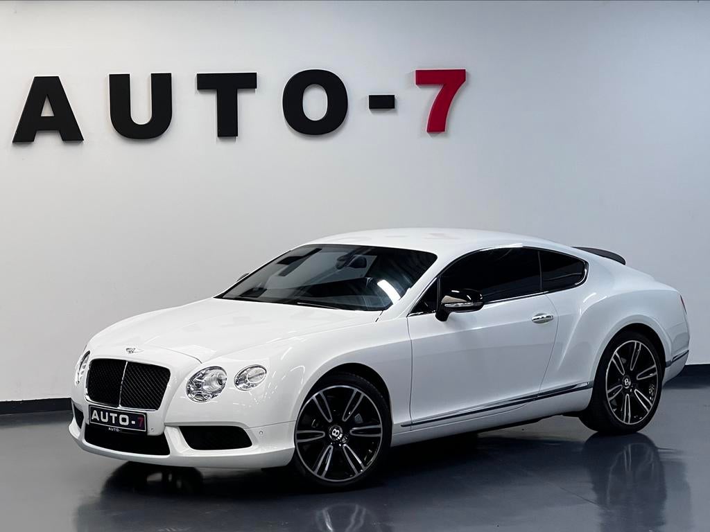 Bentley Continental GT 4.0 BiTurbo V8 FULL service - BTW IN!, Auto's, Automaat, Continental, Wit, 2 deurs