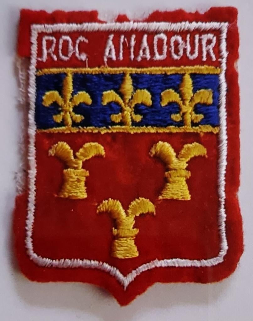 Écusson roc amadour, Enlèvement ou Envoi
